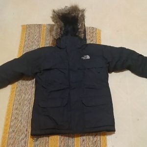 Boys North Face coat size medium